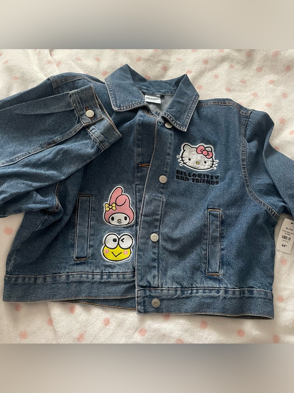 hello kitty and friends sanrio denim jean jacket💝